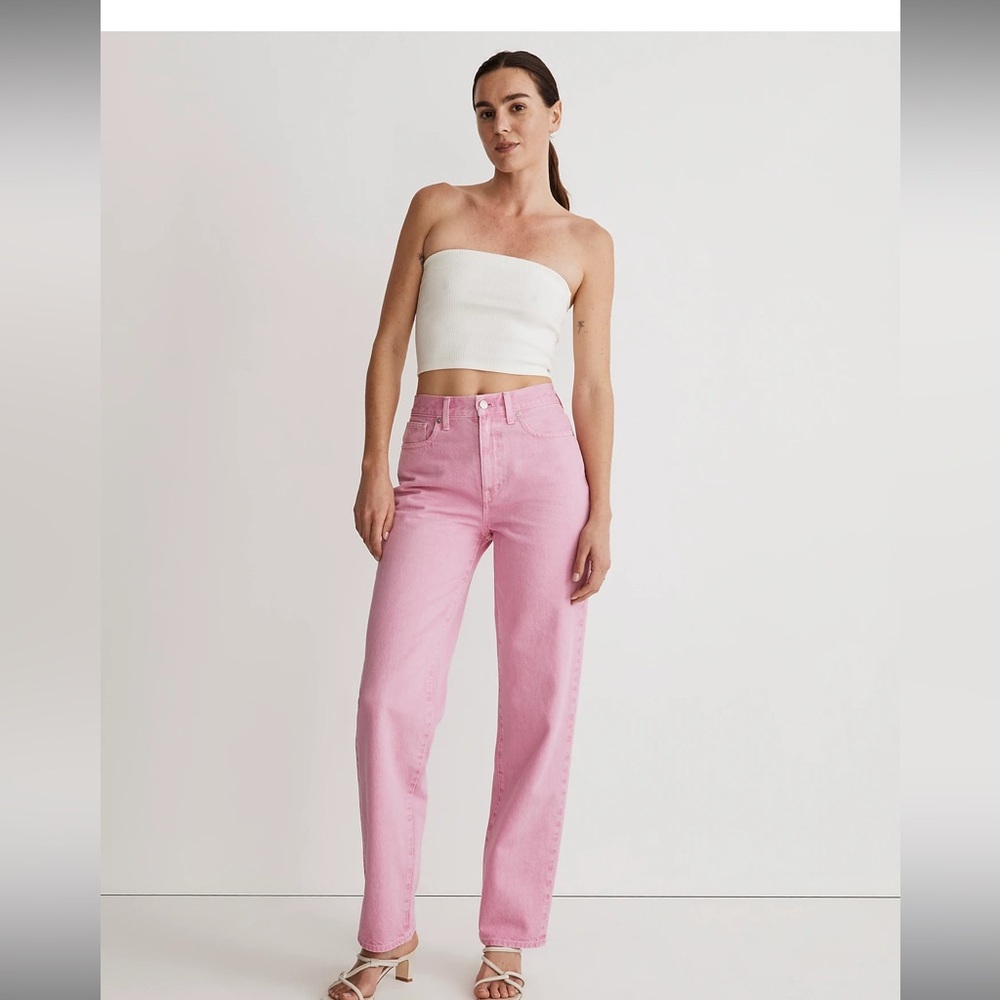 Madewell baggy straight jeans